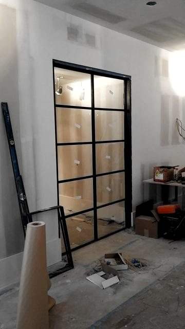 Steel interior doors