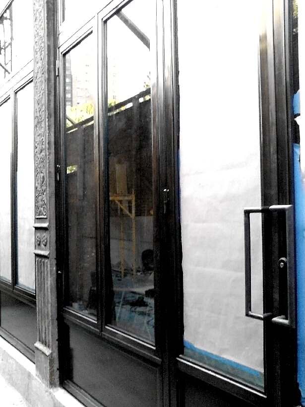 Steel doors and partitions