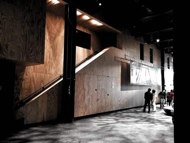 St. Ann's Warehouse, Soundproof stair, kitchen, office